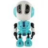 Fém robot, hang- és fényhatással, visszabeszélő funkcióval