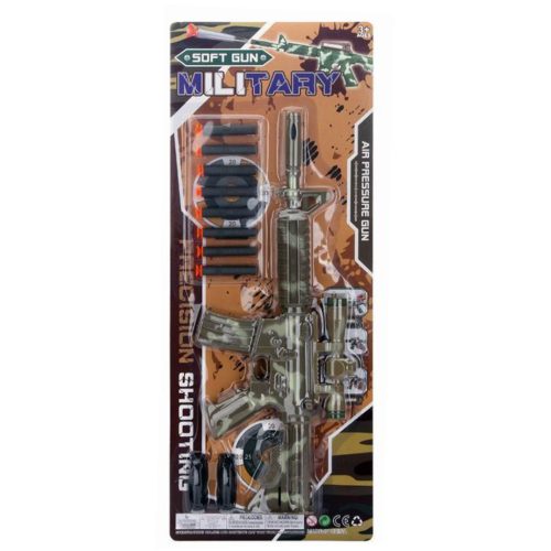 Játék Gépfegyver Barna Katonai Színben – Taktikai Élmények Gyermekeknek!