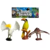 Madár figura szett – 3 db játék állatka, 2 féle