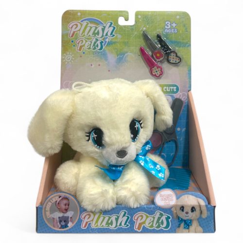 Kutya készlet, plüss, + ápoló eszközök – dobozos