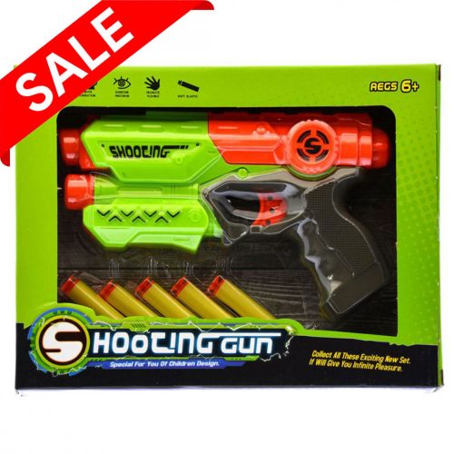 SHOOTING GUN Szivacs lövedék kilövő pisztoly