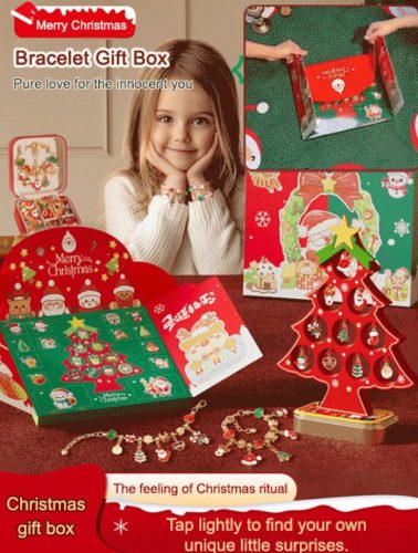 Adventi kalendárium medálokkal és karkötőkkel