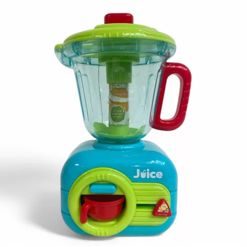 Játék turmixgép szett – Manuális konyhai gép kiegészítőkkel