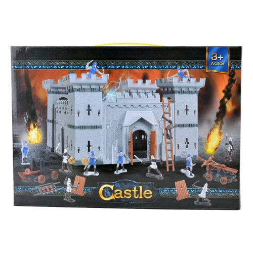 Kastély lovagos kiegészítőkkel 