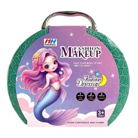   Smink készlet bőröndben, szemfesték és körömlakk, 2 színben