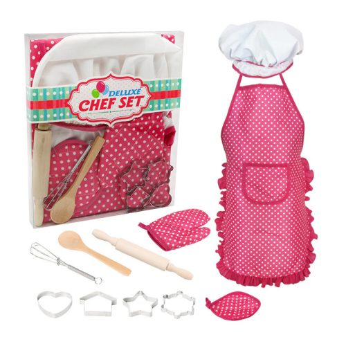 Chef Set konyhai kötény és kiegészítők