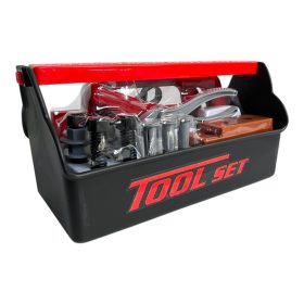 Szerszámos láda készlet, fekete