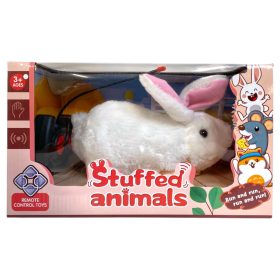 R/C nyúl, el., fullfunkció, plüss, 30x17 cm dob.