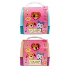 Állathordozó készlet, plüss kutyussal Állathordozó készlet, plüss kutyussal