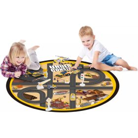   Munkagép + játszószőnyeg készlet – építkezés és rend egyben!