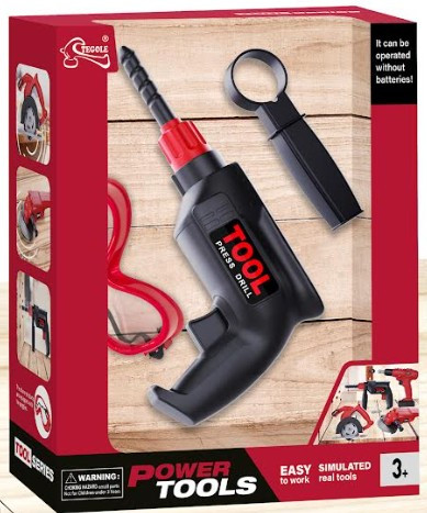 Szerszámgép készlet, fúrógép, szemüveg – dobozos