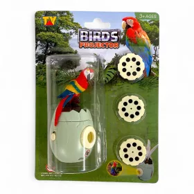 Projektoros papagáj figura tojáson – 3 változatban