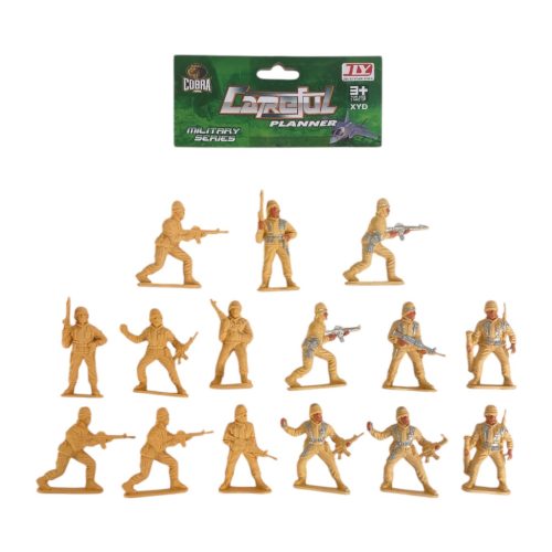 Katonai Játékfigura Készlet – Stratégiai Hadműveletek a Gyerekszobában!