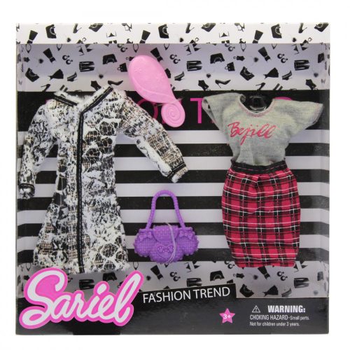 Sariel divatos babaruha kiegészítőkkel sportos