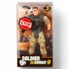 Katonai figura szett több változatban