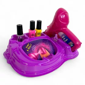   Köröm dekor szett – festékszórós smink készlet (25x18 cm)