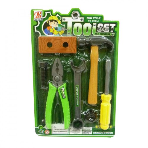 Tool Set szerszám készlet zöld