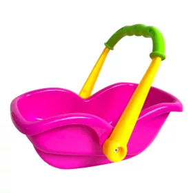 Babahordozó 30 cm-es babákhoz, pink