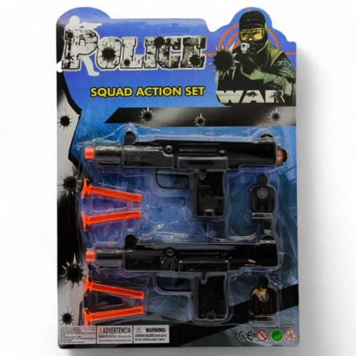 Police Squad Action Set – Gumilövedékes Akció Játék!