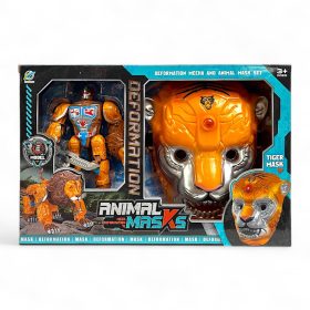Animal Masks - Robottá alakítható vadállat, maszkkal, fény és hangfunkióval   Animal Masks - Robottá alakítható vadállat, maszkkal, fény és hangfunkióval