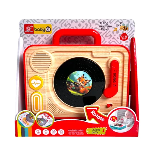 Elektronikus bébi DJ pult hanggal