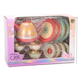 Tea set - Virág mintás tea készlet