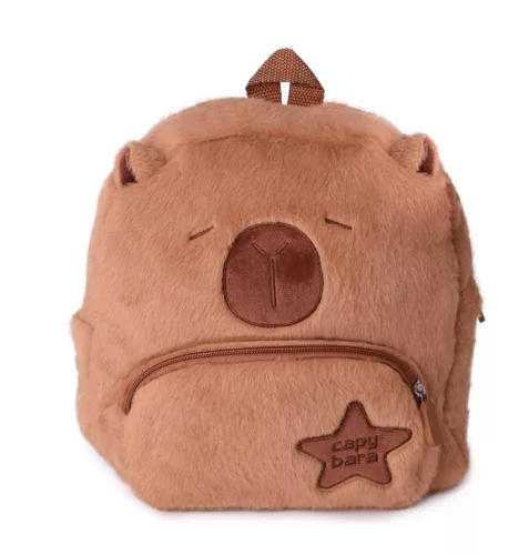 Plüss kapibara hátizsák, 30 cm