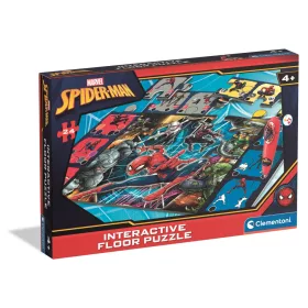 Clementoni Puzzle, interaktív toll, kvíz, Pókember, 24 db