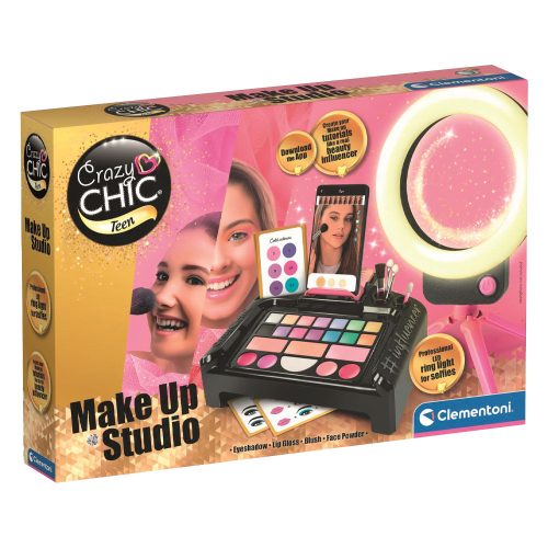 Clementoni Crazy Chic Teen, Make up - Smink Stúdió, influenszer készlet
