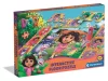 Clementoni Puzzle, interaktív toll, kvíz, Dóra a felfedező, 24 db