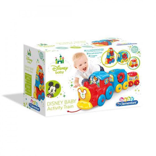 Disney Baby Clementoni: Bébi húzós vonat, Mickey egér