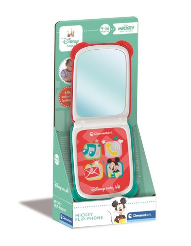 Baby Clementoni:  Mobiltelefon érintőképernyős, Disney Mickey