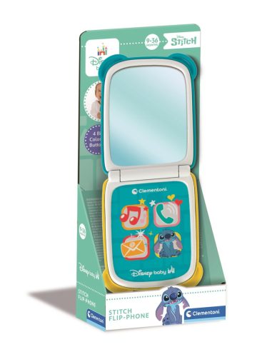 Baby Clementoni mobiltelefon, érintőképernyős, Disney Lilo és Stitch