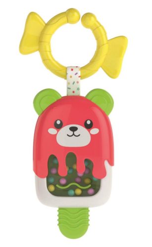 Baby Clementoni csörgő, fagylalt alakú