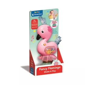 Clementoni Bébi csörgő, flamingó hang+fény
