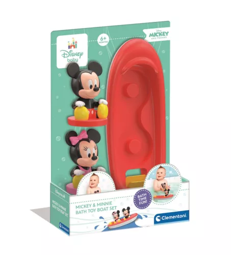 Clementoni Kádjáték, Disney, Mickey és Minnie, csónak + 2 figura