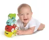 Clementoni Bébi autó, 3 db + 1 db motor, vidám arcos