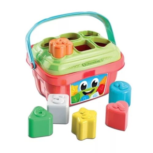 Baby Clementoni, Formafelismerő készlet kosárban