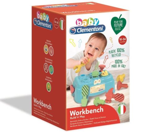 Baby Clementoni, Szerszámpad, formafelismerő munkapad