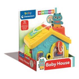   Baby Clementoni, Montessori Kulcsos Házikó, Babafoglalkoztató