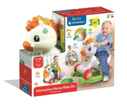 Baby Clementoni, Ride-on 3 az 1-ben interaktív hintaló