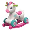 Baby Clementoni, interaktív unikornis hinta,  3 az 1-ben, Ride on