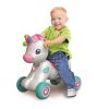 Baby Clementoni, interaktív unikornis hinta,  3 az 1-ben, Ride on