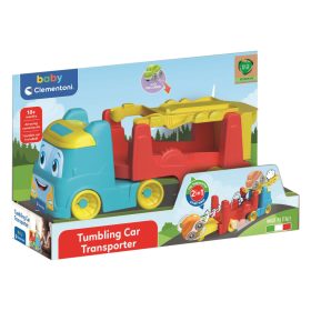   Baby Clementoni, Autószállító tréler 2 az 1-ben, kisautóval