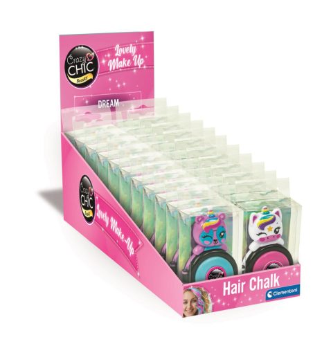 Haj dekor, hajszínező klt., 5x13 cm dob. 22 db/disp.