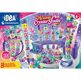   Clementoni Toll dekorációs készlet – gyöngyök és betűk 42x29 cm