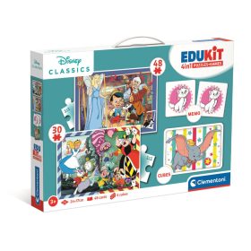   Clementoni Disney Classic, Edukit 4 az 1-ben játékgyűjtemény