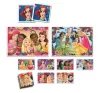 Clementoni Puzzle, memória kártya, mesekocka, Disney hercegnők, 37x26 cm