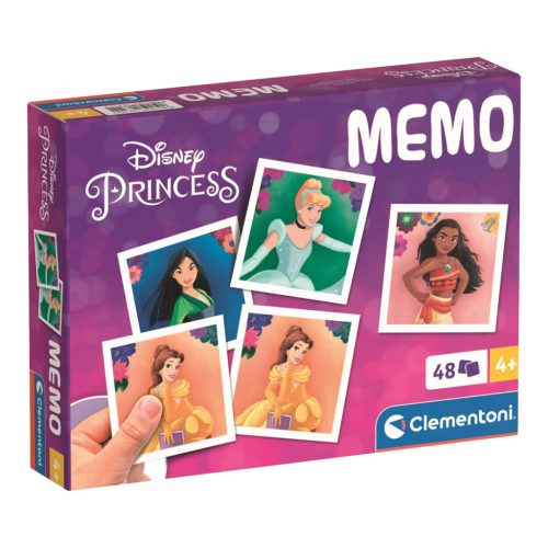Clementoni Disney Princess, Memóriajáték 48 db-os ( Hercegnős )