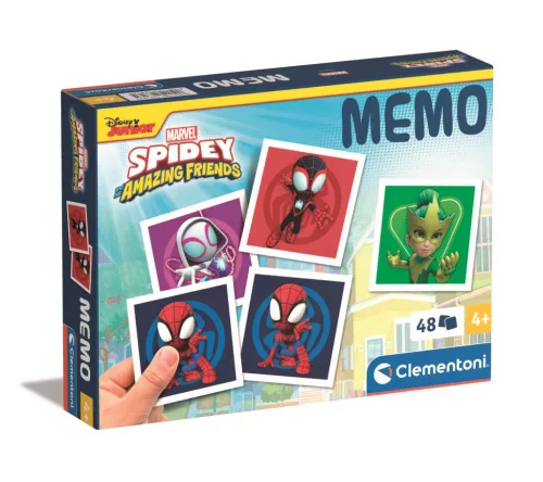 Keresd a párját, memória játék, Spidey és barátai, 48 db, 20x15 cm dob.